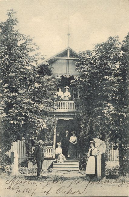 Forsheda, plats oknd !! (ca 1907)