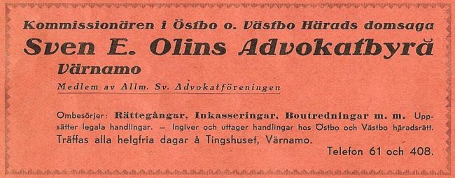 Sven E. Olins Advokatbyr