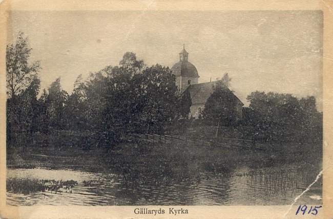 Gllaryds Kyrka (ca 1915)