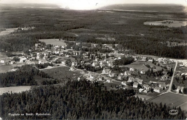 Flygfoto ver Sml. Rydaholm (ca 1939)
