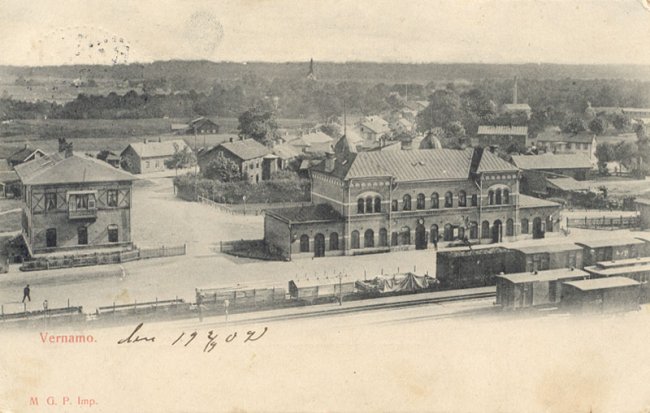 Jrnvgsstationen (ca 1902)