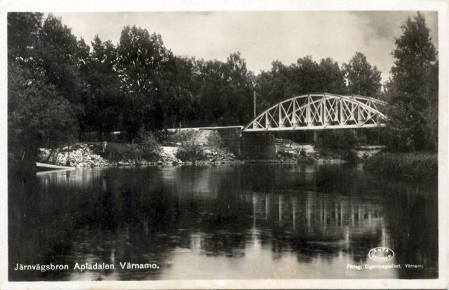Jrnvgsbron, Apladalen