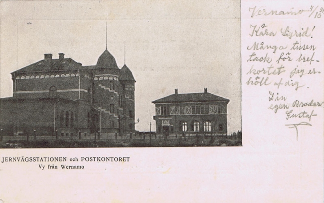 Jrnvgsstationen (ca 1901)