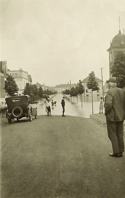 Lasarettsgatan, versvmningen 1927
