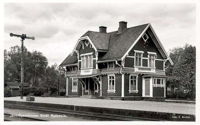 Järnvägsstationen, Smål. Rydaholm