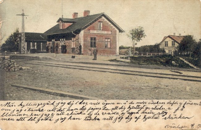 Jrnvgsstationen, Bredaryd (ca 1903)