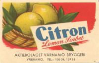 Citron Lemon Sorbet